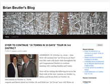 Tablet Screenshot of brianbeutler.com